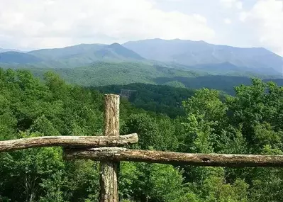 Beautiful view of Great Smoky Mountains