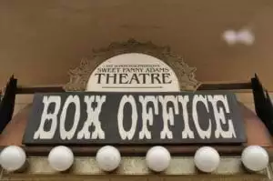 box office at Sweet Fanny Adams Theatre
