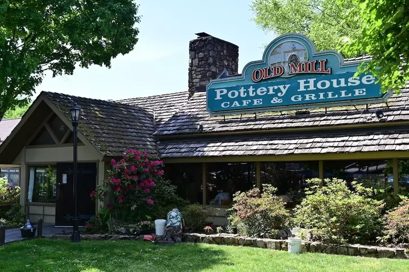 Pottery House Cafe and Grill is one of the most unique places to eat in Pigeon Forge